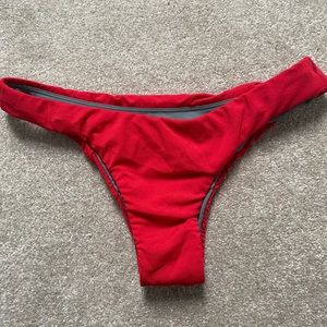 Red Jolyn Manhattan Bikini Bottom